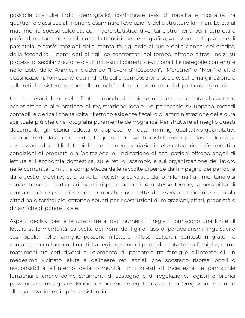 Riassunto di Storia moderna