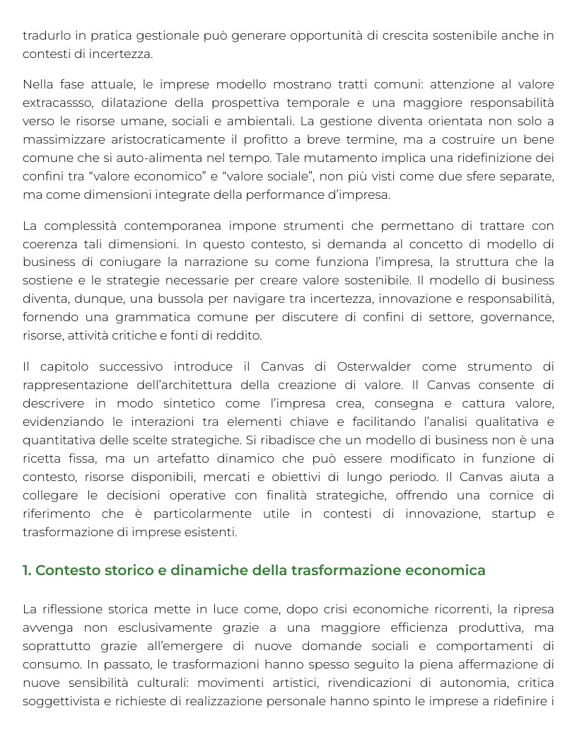Riassunto di Management per le imprese della sicurezza