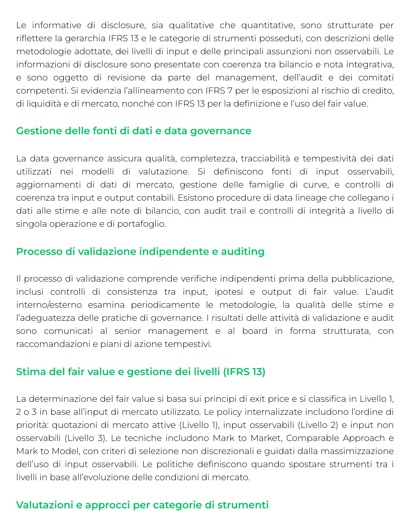 Riassunto di I bilanci degli operatori del mercato bancario e finanaziario