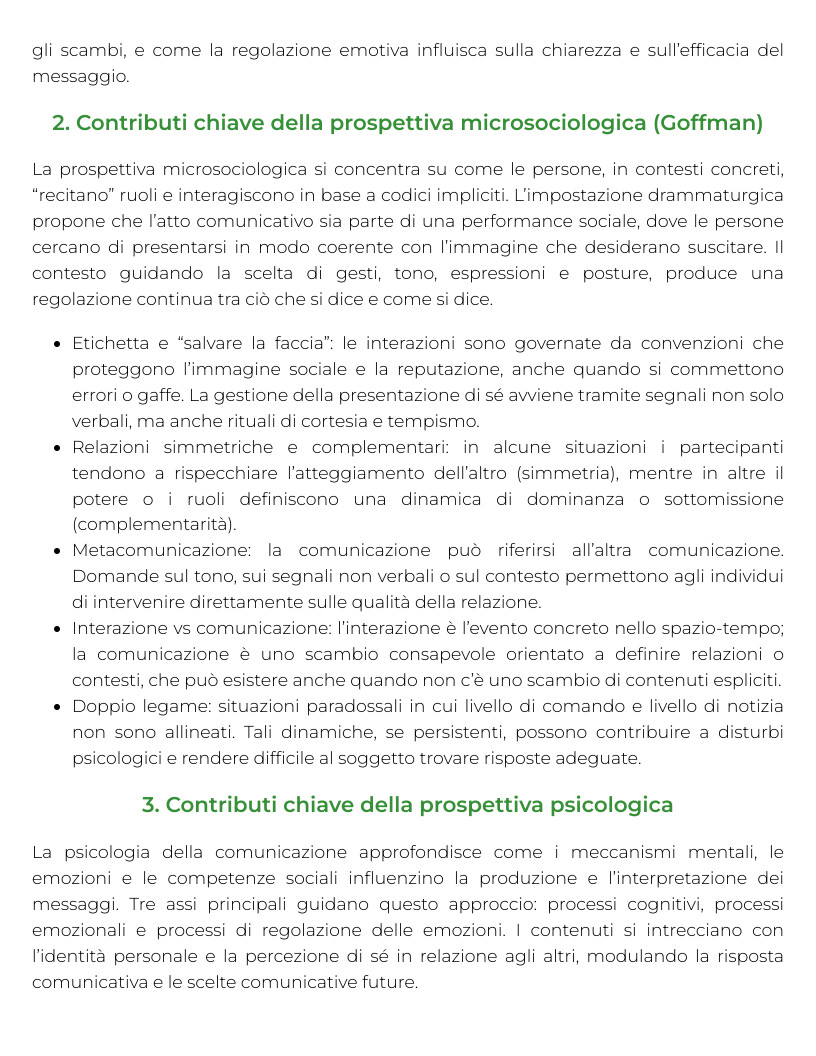 Riassunto di Gestione dei gruppi sportivi