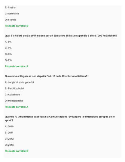 Legislazione sportiva dell'UE