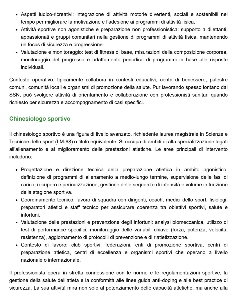 Riassunto di Metodi e didattiche delle attivitˆ motorie