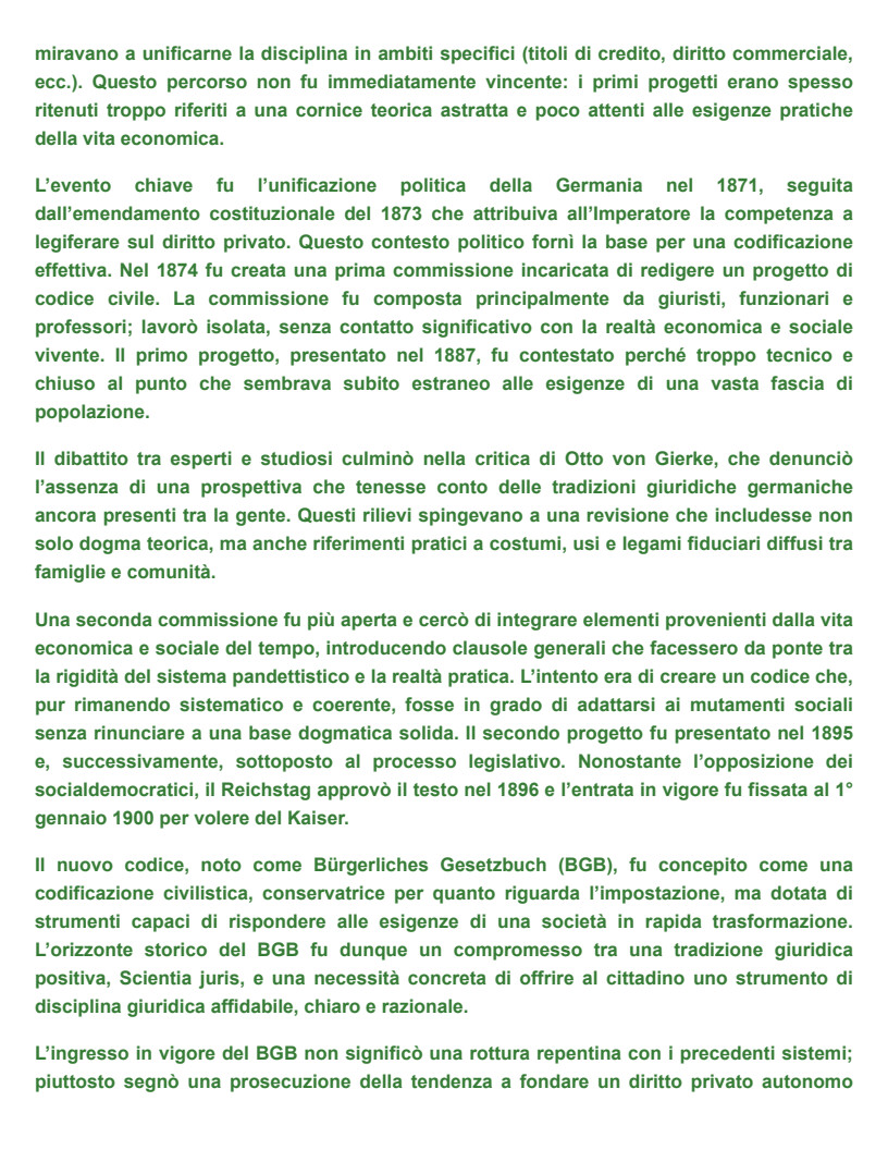 Riassunto di Diritto privato comparato