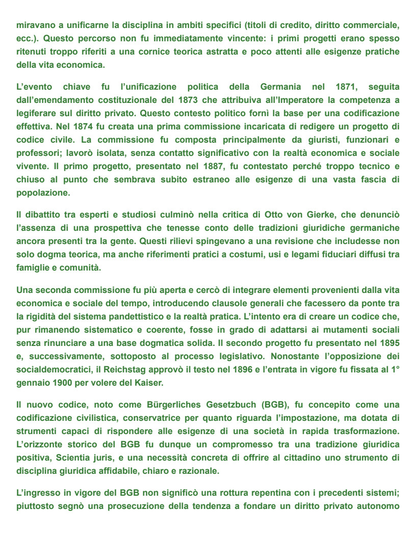 Riassunto di Diritto privato comparato