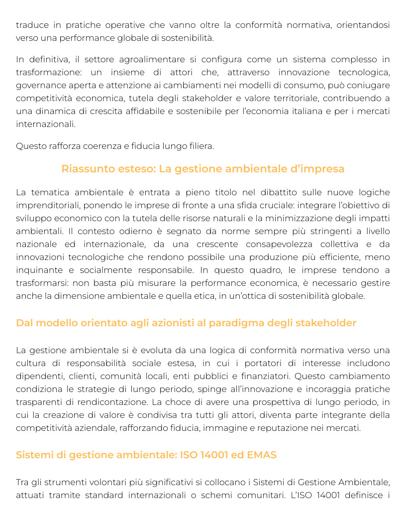 Riassunto di Innovazione tecnologica e sistemi di gestione per la qualità
