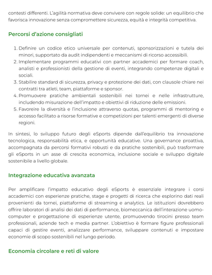 Riassunto di Economia e gestione delle imprese sportive