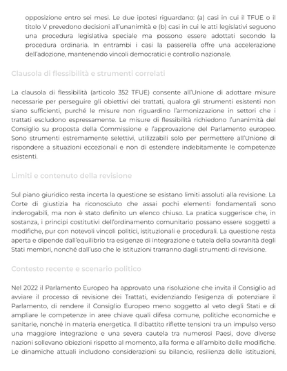 Riassunto di Diritto dell'Unione europea