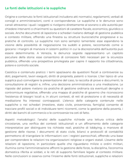 Riassunto di Storia moderna