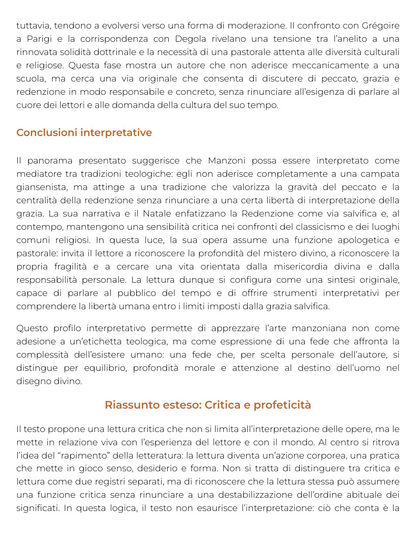 Riassunto di Letteratura italiana 2