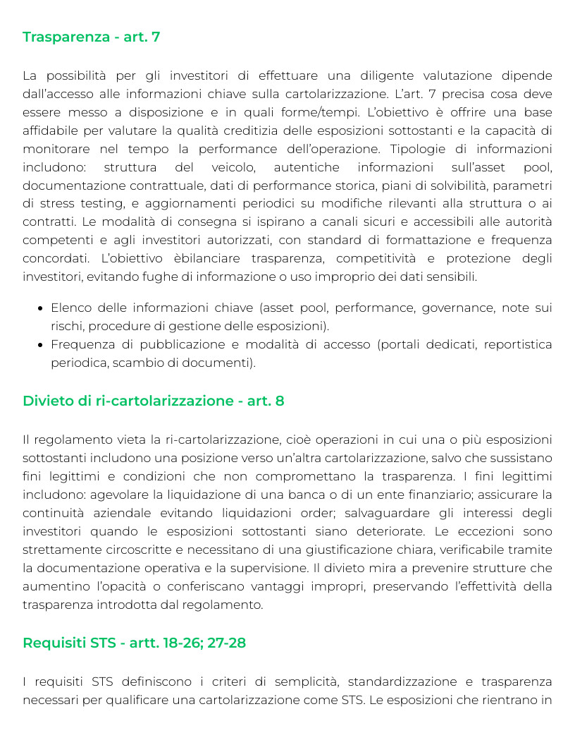 Riassunto di Diritto della Finanza di Impresa