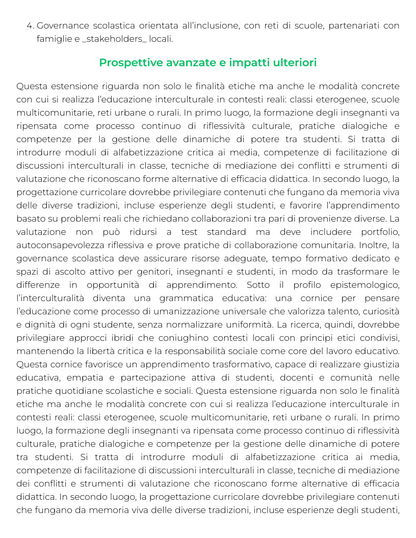 Riassunto di Pedagogia interculturale