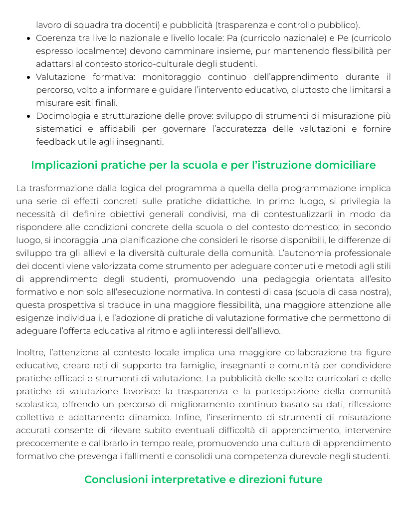 Riassunto di Docimologia