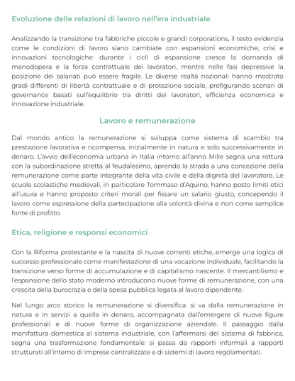Riassunto di Dinamiche ed evoluzione delle politiche del lavoro - MA1757