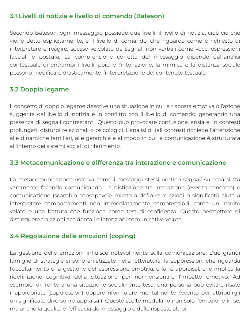 Riassunto di Gestione dei gruppi sportivi