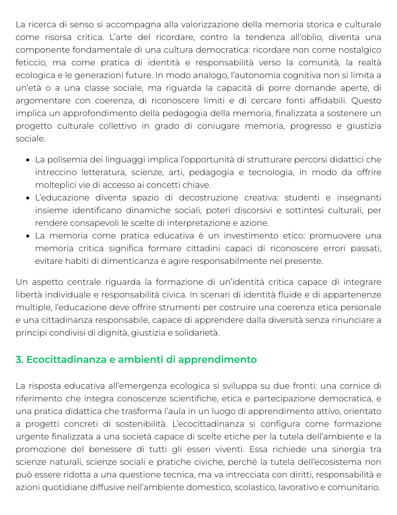 Riassunto di Tecnologie dell'istruzione e dell'apprendimento