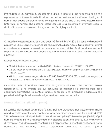 Riassunto di Informatica