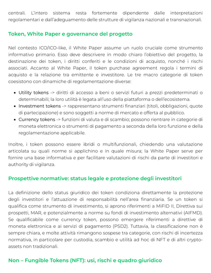 Riassunto di Tecnologia BLOCKCHAIN e diritto del FINTECH