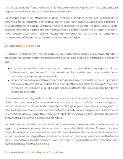 Riassunto di Lingua e letteratura latina — Pegaso