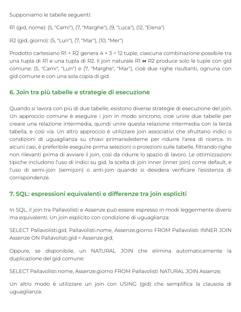 Riassunto di Strumenti informatici per lo sport
