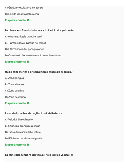 Zoologia Generale e Sistematica