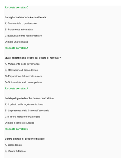 Diritto Bancario e Finanziario