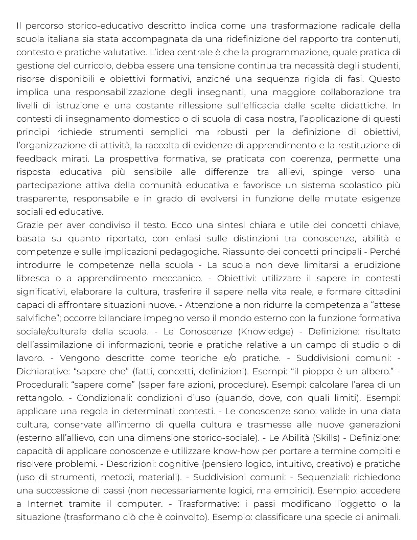 Riassunto di Docimologia