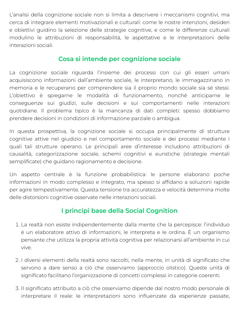 Riassunto di Psicologia generale — Pegaso