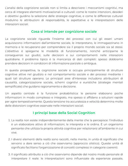 Riassunto di Psicologia generale — Pegaso