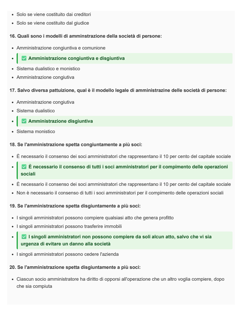 Diritto di impresa e gestione della crisi