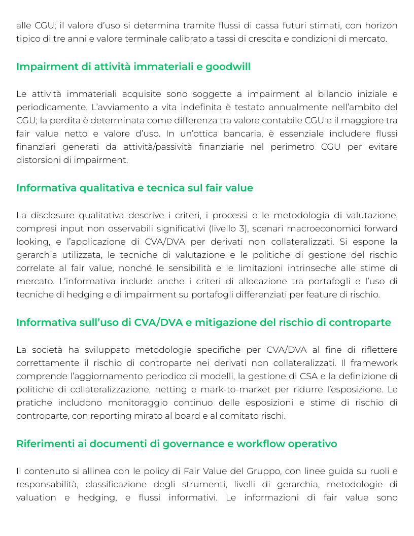 Riassunto di I bilanci degli operatori del mercato bancario e finanaziario