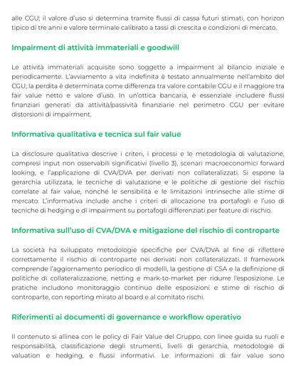 Riassunto di I bilanci degli operatori del mercato bancario e finanaziario