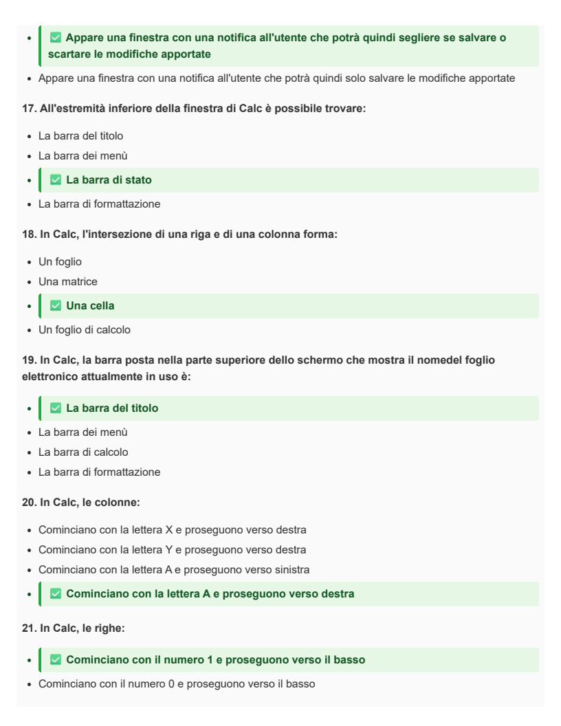 Prova di abilità informatica