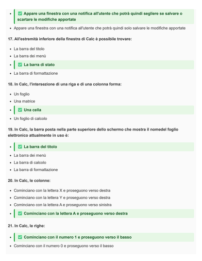 Prova di abilità informatica