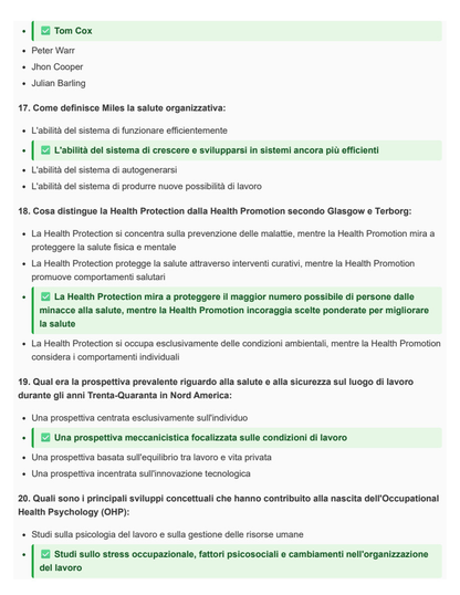 Psicologia del lavoro e delle organizzazioni