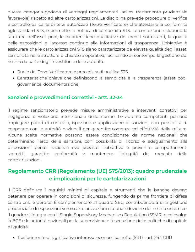 Riassunto di Diritto della Finanza di Impresa