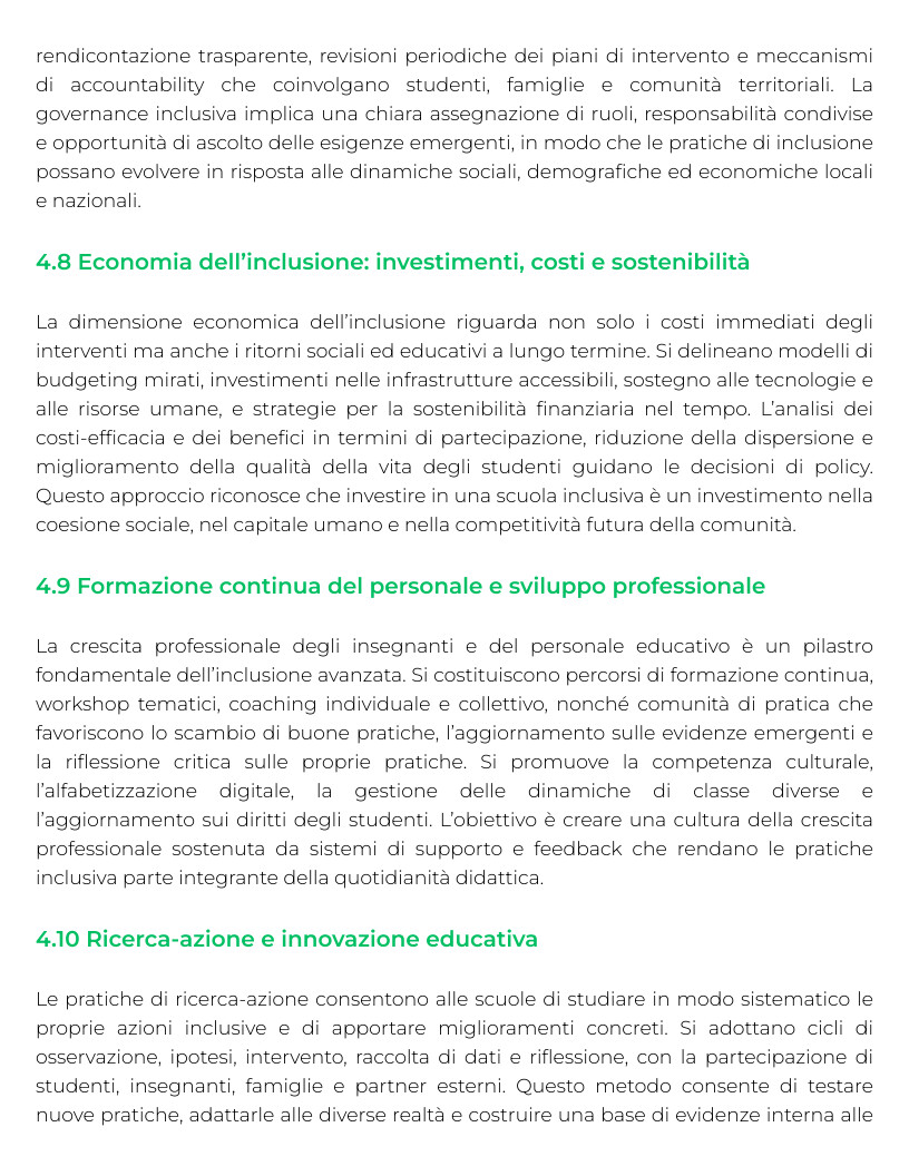Riassunto di Didattica speciale — Pegaso