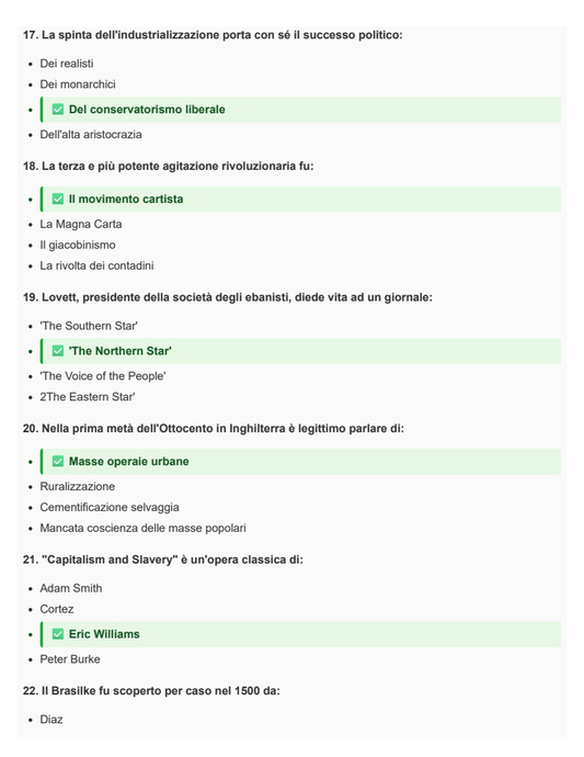 Storia contemporanea