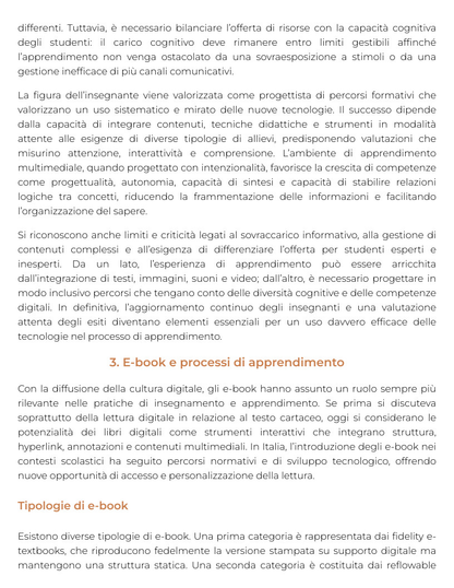 Riassunto di Pedagogia e didattica nell'ecosistema formativo