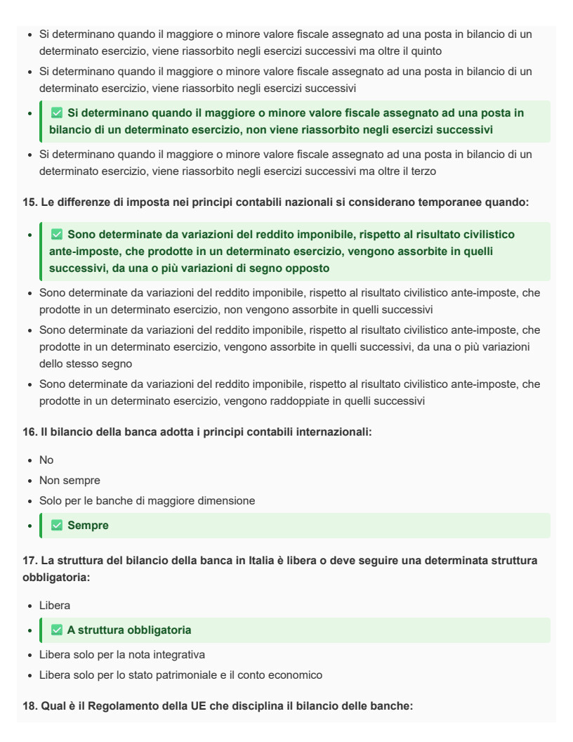 I bilanci degli operatori del mercato bancario e finanaziario