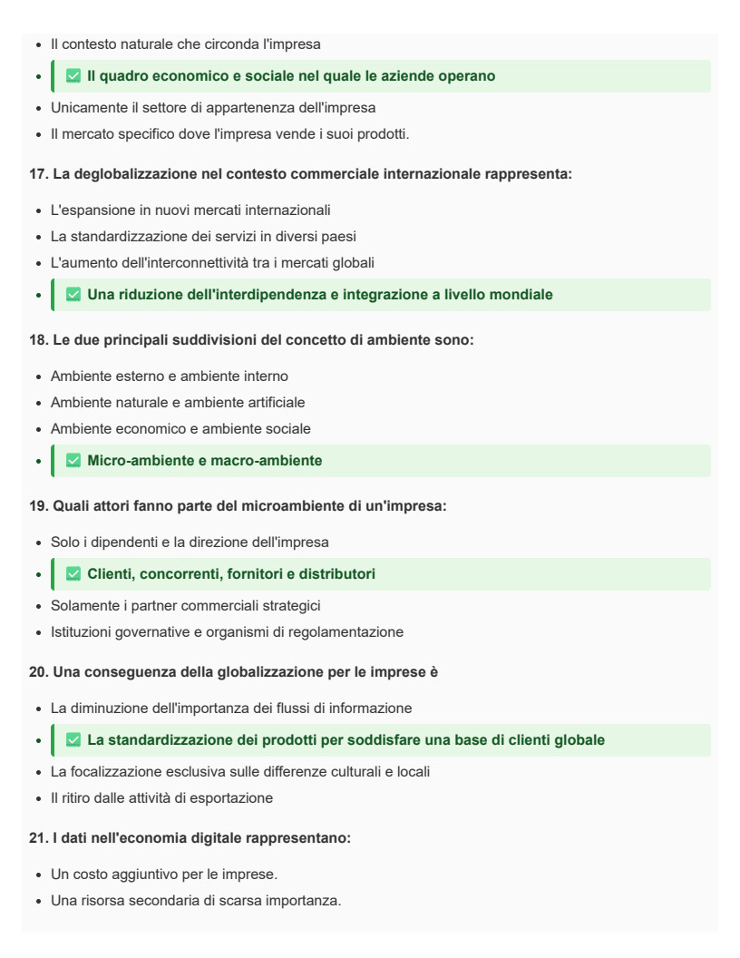 Marketing internazionale - MA1757