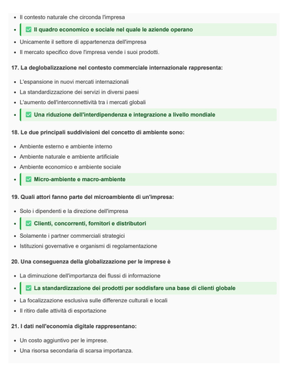 Marketing internazionale - MA1757