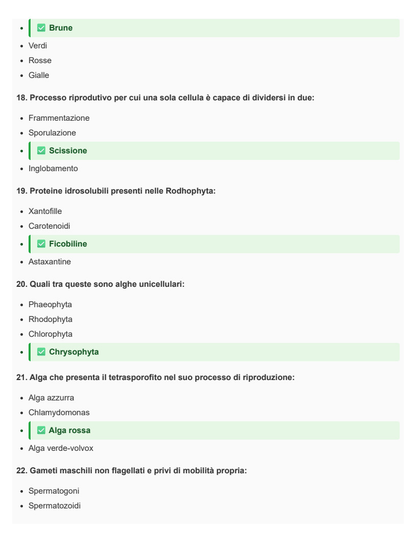 Botanica e Botanica Sistematica
