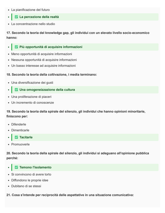 Teorie e tecniche della comunicazione di massa