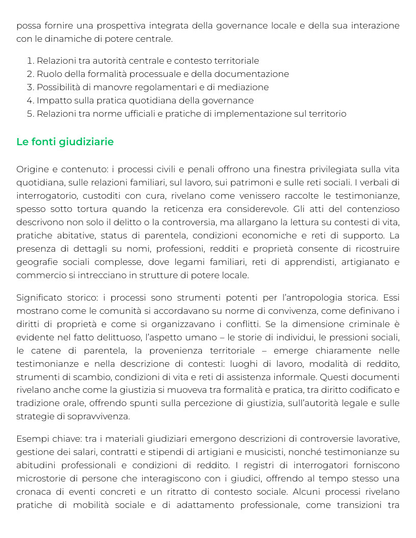 Riassunto di Storia moderna