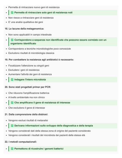 L'analisi del microbiota intestinale nello sportivo- approcci dietetici e integrativi