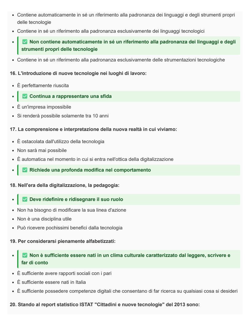 Educazione degli adulti - SINGOLO 6 CFU
