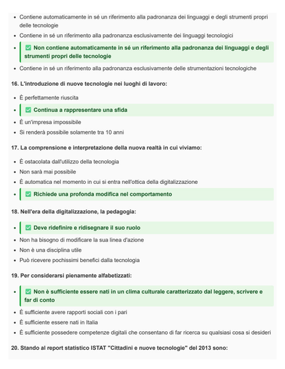 Educazione degli adulti - SINGOLO 6 CFU