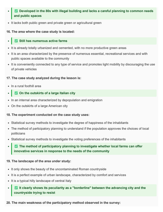 Altre conoscenze utili per l'inserimento nel mondo del lavoro