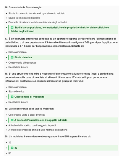 Sperimentazione clinica e analisi dei dati