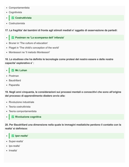 Tecnologie dell'istruzione e dell'apprendimento